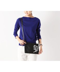LANVIN en Bleu LANVIN en Bleu ランバンオンブルー ジュール トートバッグ ポーチ付 L
