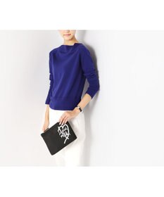 LANVIN en Bleu LANVIN en Bleu ランバンオンブルー ジュール トートバッグ ポーチ付 L