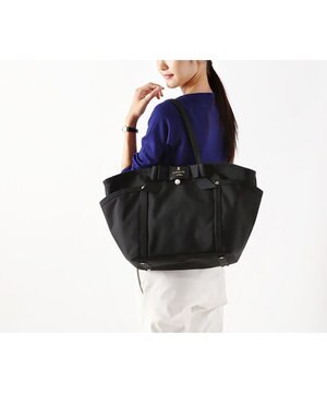  LANVIN en Bleu ランバンオンブルー ジュール トートバッグ ポーチ付 L