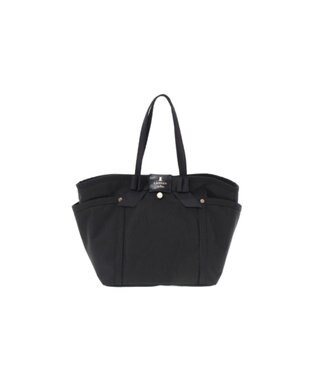 LANVIN en Bleu LANVIN en Bleu ランバンオンブルー ジュール トートバッグ ポーチ付 L ブラック