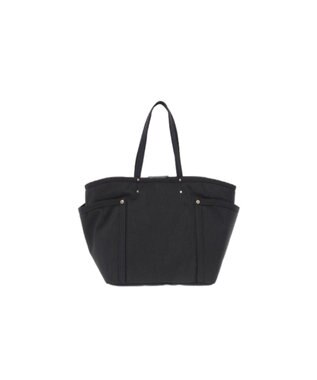 LANVIN en Bleu LANVIN en Bleu ランバンオンブルー ジュール トートバッグ ポーチ付 L ブラック