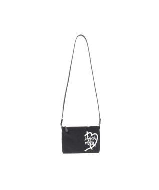 LANVIN en Bleu LANVIN en Bleu ランバンオンブルー ジュール トートバッグ ポーチ付 L ブラック