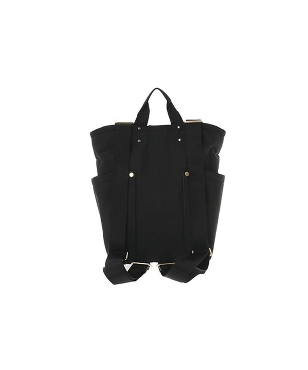 LANVIN en Bleu LANVIN en Bleu ランバンオンブルー ジュール リュックサック ポーチ付 ブラック