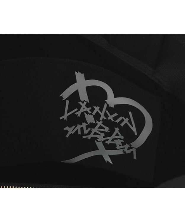 LANVIN en Bleu LANVIN en Bleu ランバンオンブルー ジュール リュックサック ポーチ付 ブラック