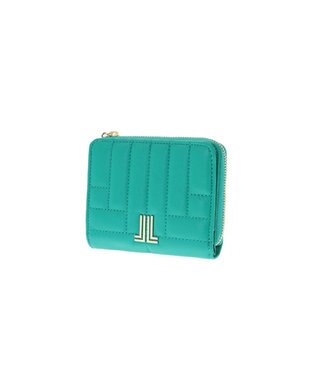 LANVIN en Bleu LANVIN en Bleu ランバンオンブルー ベルシー Lファスナー二つ折り財布 グリーン