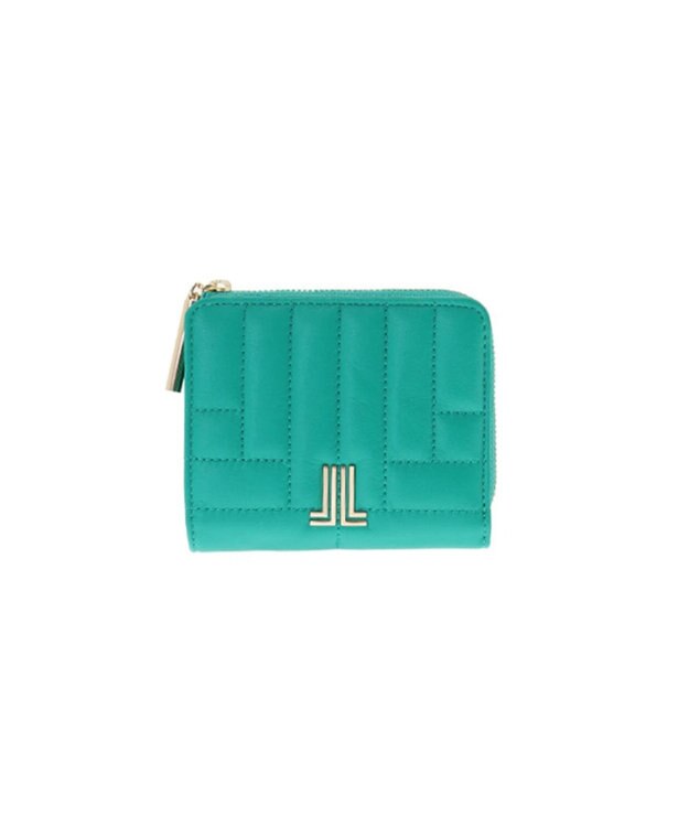 LANVIN en Bleu LANVIN en Bleu ランバンオンブルー ベルシー Lファスナー二つ折り財布 グリーン