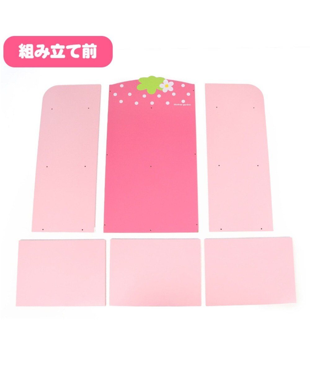 Mother garden マザーガーデン 野いちご つぶつぶ 木製 お片づけ ラック 