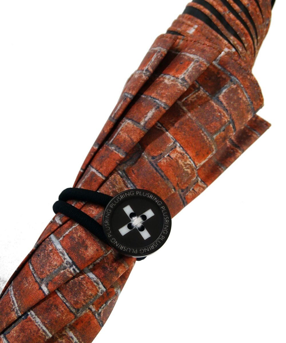 +RING レディース向け プラスリング 晴雨兼用（長ショート）  BRICK T814 