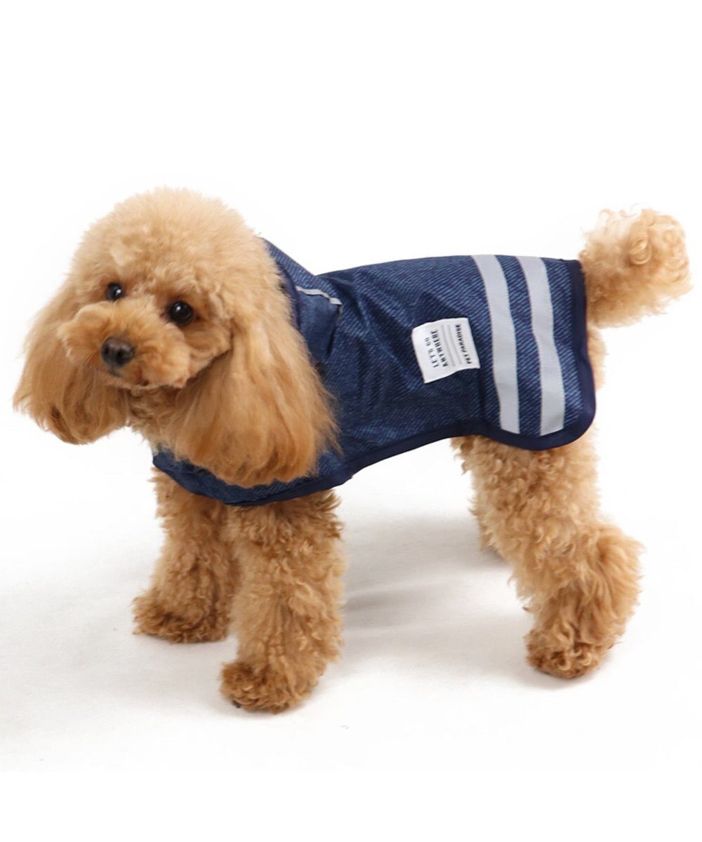 ペットパラダイス デニム柄レインコート ポンチョタイプ 小型犬 Pet Paradiseファッション通販 公式通販 オンワード クローゼット