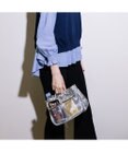 UNBILLION cachecache メタリックチュールバッグインバッグ