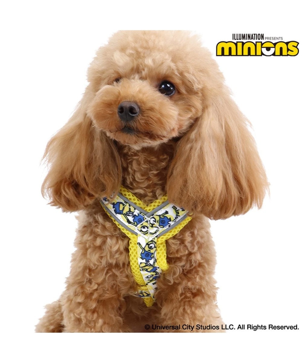 PET PARADISE ミニオン バナナハーネス 3S〔小型犬〕 超小型犬 小型 反射 黄