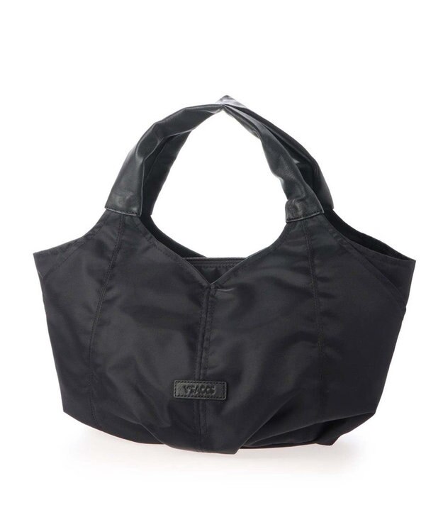 Y'SACCS リサイクルナイロン　ふんわりトート　Sサイズ ブラック