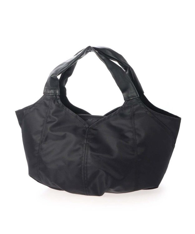 Y'SACCS リサイクルナイロン　ふんわりトート　Sサイズ ブラック