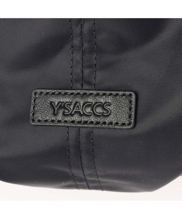 Y'SACCS リサイクルナイロン　ふんわりトート　Sサイズ ブラック