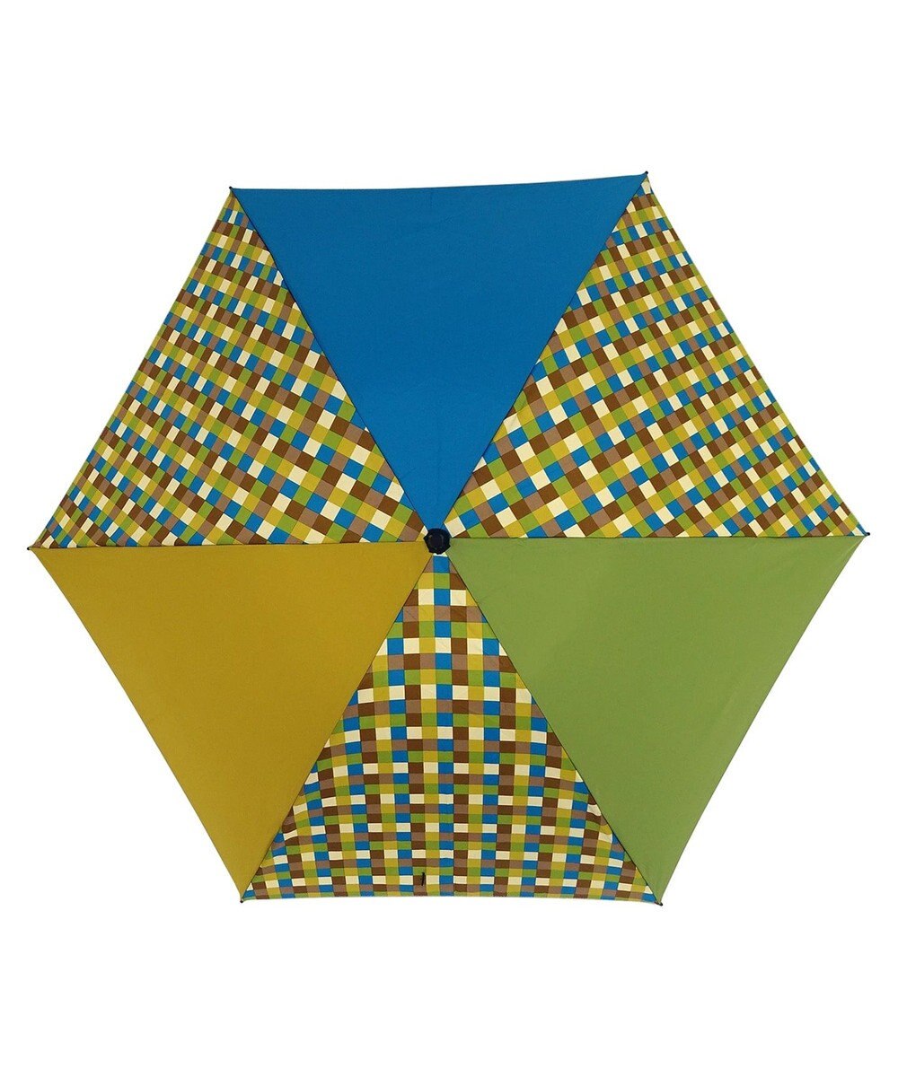 +RING 【UVカット90%以上】【数量限定】 UNISEX 折傘55cm YEL T863 