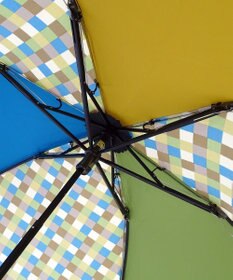 +RING 【UVカット90%以上】【数量限定】 UNISEX 折傘55cm YEL T863