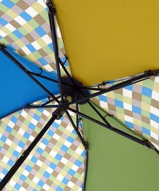 +RING 【UVカット90%以上】【数量限定】 UNISEX 折傘55cm YEL T863 黄