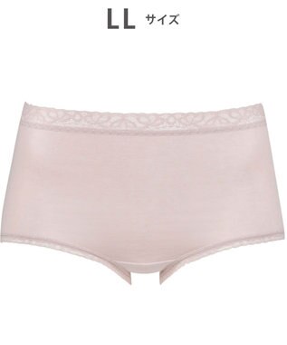 Wing ショーツ　【デイリーフィットやわらかコットン】　ここちよいフィット感　はきこみ丈ふかめ　EC3200　ウイング／ワコール ピーチ