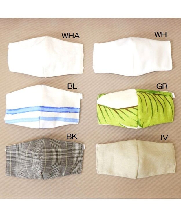 Regalo Felice 【日本製 / 綿100％(裏地)】マスク BK(ブラック）