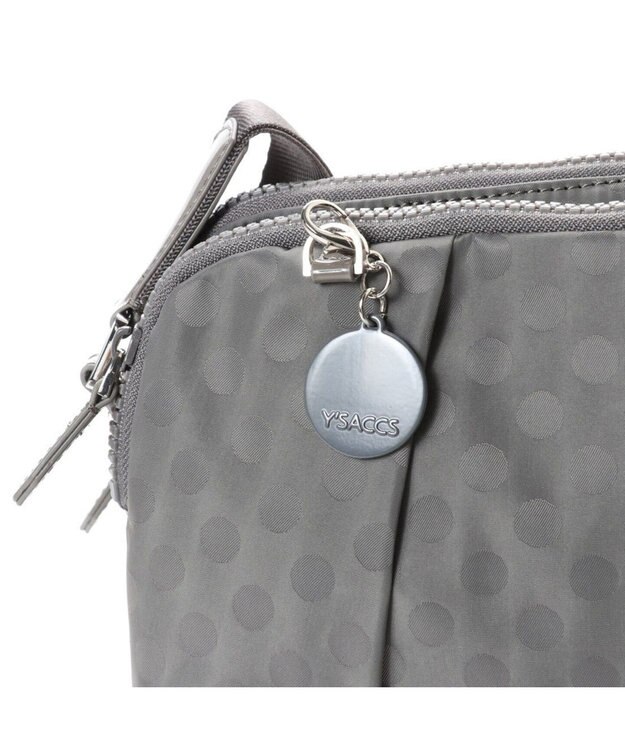 Y'SACCS Polka Dots ポシェット グレー