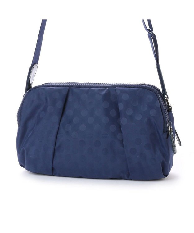 Y'SACCS Polka Dots ポシェット ネイビー