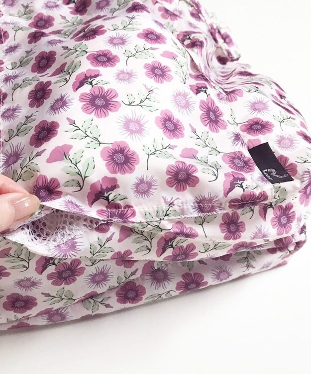 ROOTOTE 1882【レインバッグ＆エコバッグ：はっ水加工】/ LT.レイニールー-F 06：フラワー・ピンク