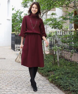 洗える 1枚で着映えするタートルニットワンピース Tiaclasse ファッション通販 公式通販 オンワード クローゼット 洗える 1枚で着映えするタートルニットワンピース Tiaclasse ファッション通販 公式通販 オンワード クローゼット