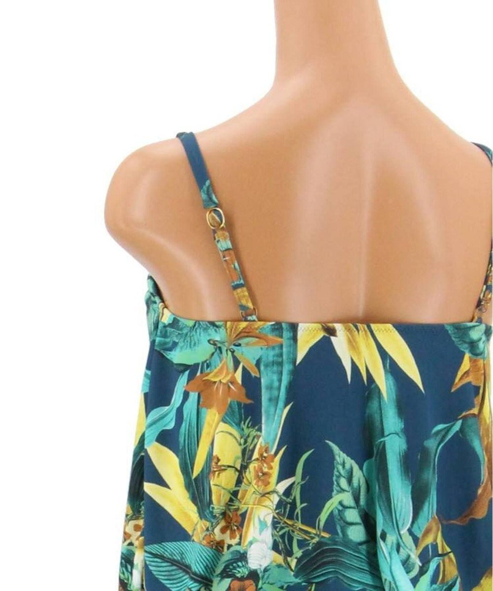 San-ai Resort（三愛水着楽園） 【Coral veil】Lily Garden　ガウチョ 3点セット 9号/11号 