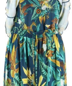 San-ai Resort（三愛水着楽園） 【Coral veil】Lily Garden　ガウチョ 3点セット 9号/11号