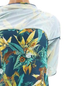 San-ai Resort（三愛水着楽園） 【Coral veil】Lily Garden　ガウチョ 3点セット 9号/11号