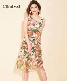 San-ai Resort（三愛水着楽園） 【Coral veil】Lily Garden　アレンジ パレオ