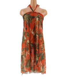 San-ai Resort（三愛水着楽園） 【Coral veil】Lily Garden　アレンジ パレオ