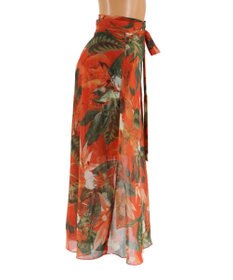 San-ai Resort（三愛水着楽園） 【Coral veil】Lily Garden　アレンジ パレオ