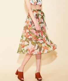 San-ai Resort（三愛水着楽園） 【Coral veil】Lily Garden　アレンジ パレオ