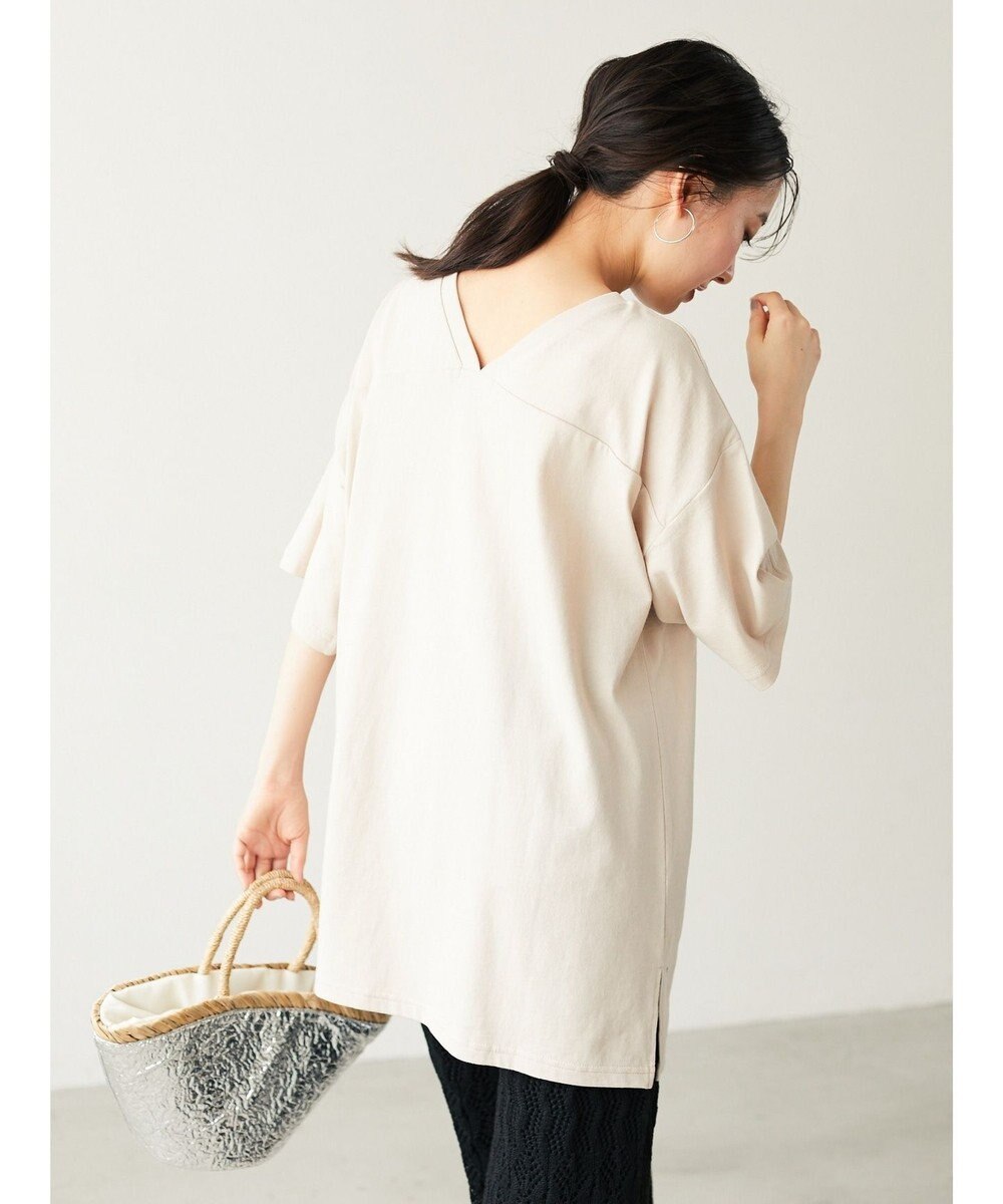 Sugar Spoon バックvネックtシャツチュニック Green Parksファッション通販 公式通販 オンワード クローゼット