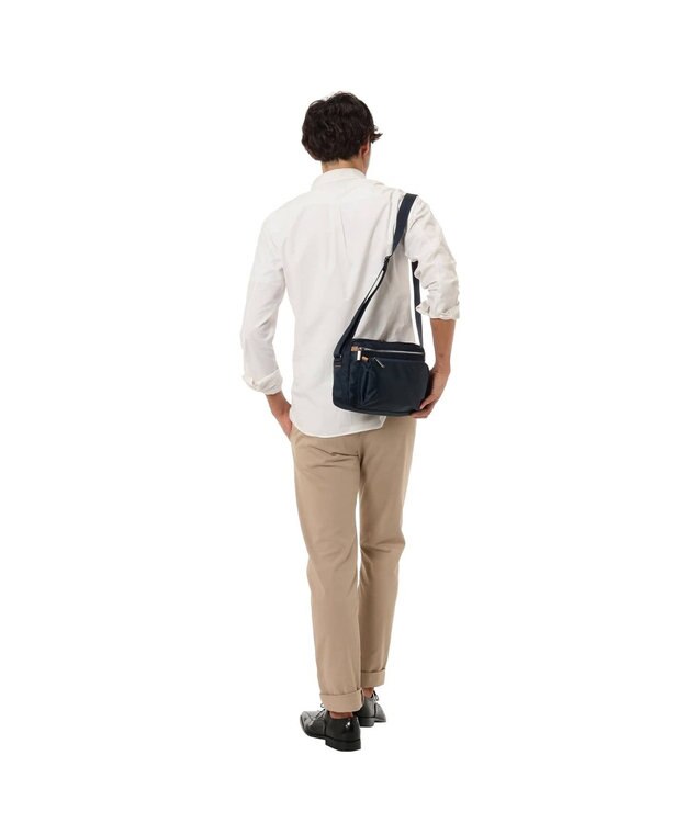 ACE BAGS & LUGGAGE ace. エース バスティーク2 62563 ショルダーバッグ ヨコ型 4リットル ネイビー