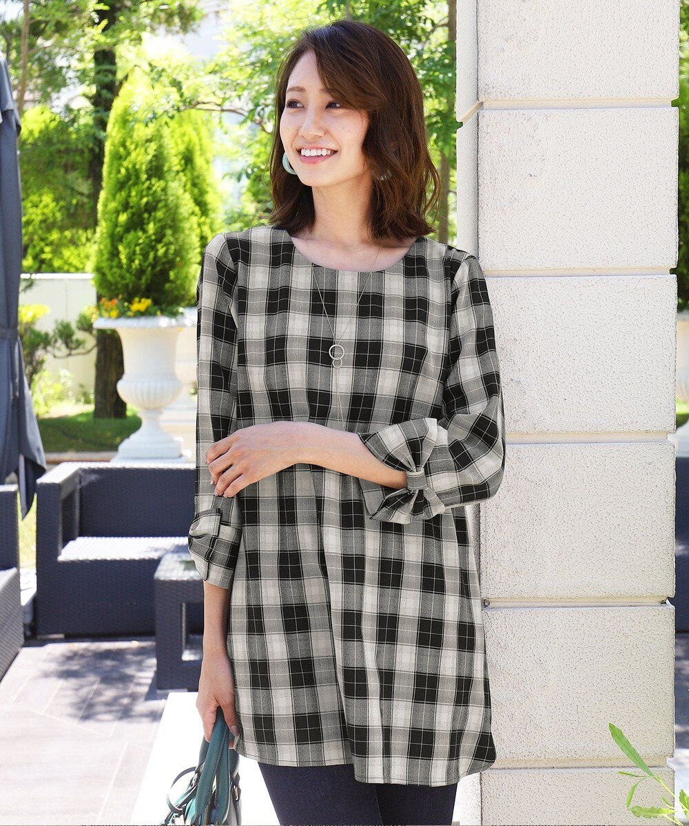 【洗える】スタイルカバーも叶うリボン袖チュニック