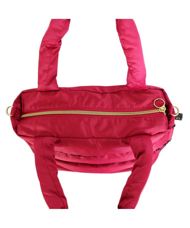 ROOTOTE 2636【軽量：A4サイズ収納】/ LT.フェザールーデリ.ラインストーン-B 04：ピンク