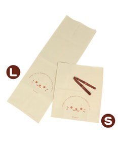 Mother garden しろたん ギフトラッピング巾着袋 Lサイズ  (同梱のみ)