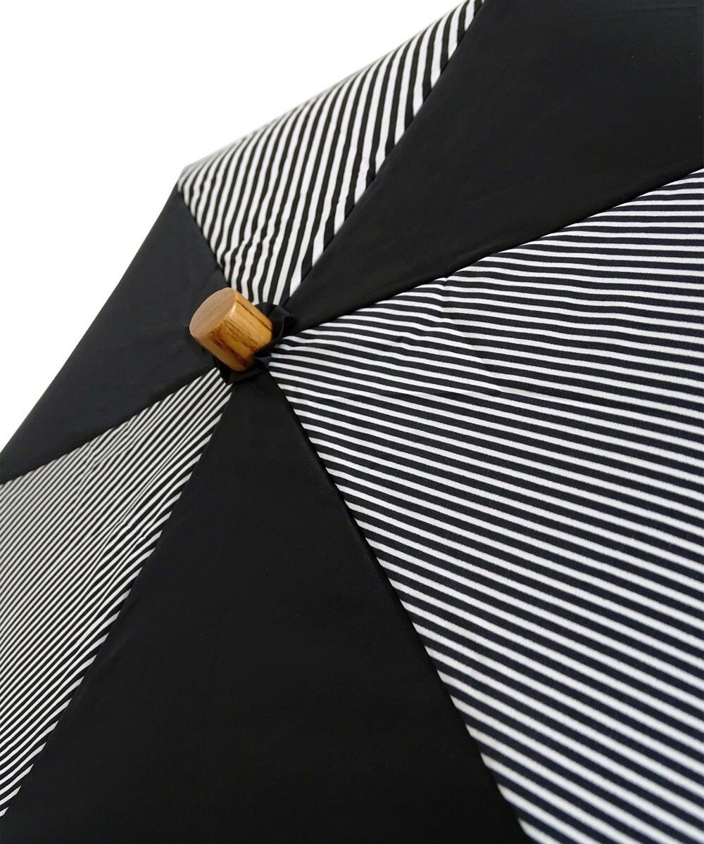 +RING 【UVカット90%以上】【数量限定】レディース向け 晴雨兼用（折傘） BLK-STP T908 
