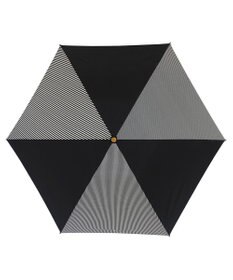+RING 【UVカット90%以上】【数量限定】レディース向け 晴雨兼用（折傘） BLK-STP T908