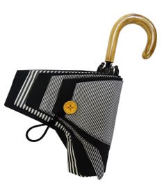 +RING 【UVカット90%以上】【数量限定】レディース向け 晴雨兼用（折傘） BLK-STP T908