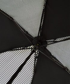 +RING 【UVカット90%以上】【数量限定】レディース向け 晴雨兼用（折傘） BLK-STP T908
