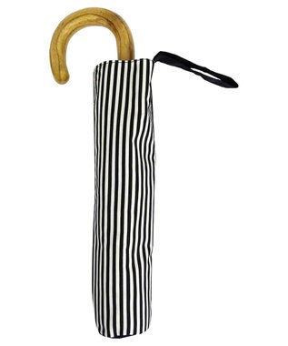 +RING 【UVカット90%以上】【数量限定】レディース向け 晴雨兼用（折傘） BLK-STP T908 黒