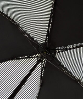 +RING 【UVカット90%以上】【数量限定】レディース向け 晴雨兼用（折傘） BLK-STP T908 黒