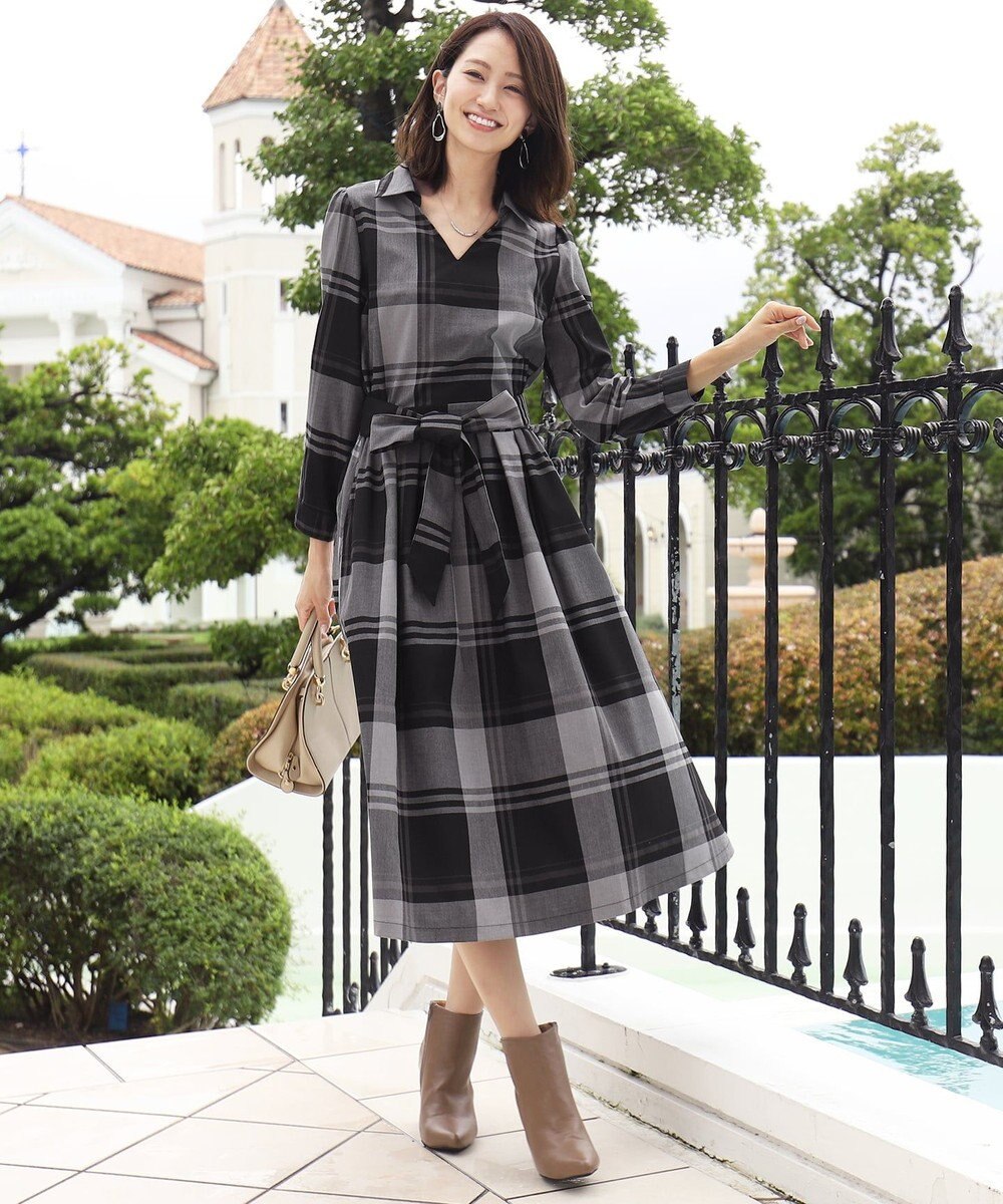 当日出荷 極美品 Tocca ドットワンピース チェック 洗えるドレス 紫 S さらに値下げ Www Nigerianbanker Com