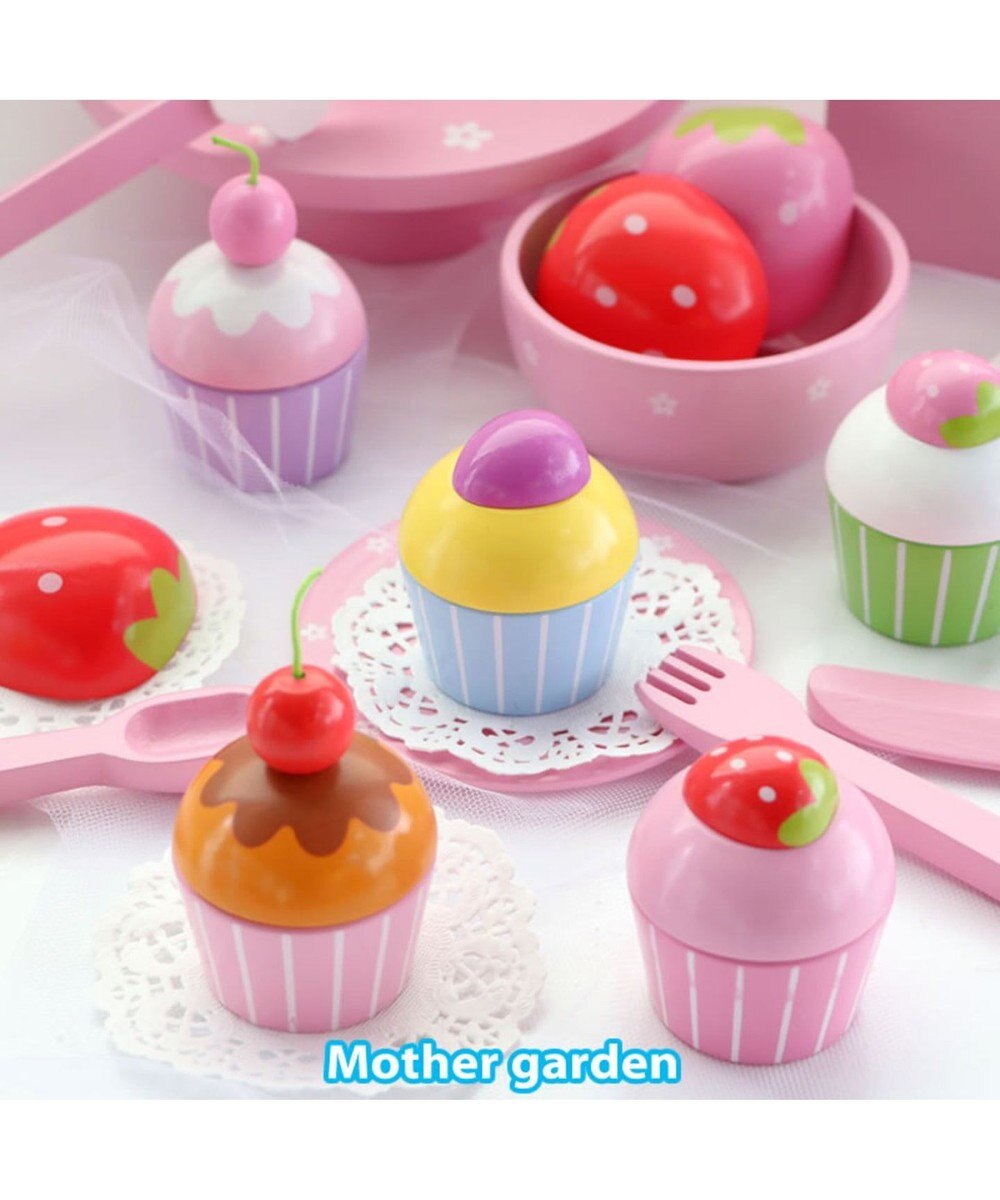 ネット店限定発売 マザーガーデン 木のおままごと プレミアムセット カラフルカップケーキセット 第8弾 ままごと おままごと 女の子 3歳 4歳 スイーツ 食材 誕生日プレゼント Mother Garden ファッション通販 公式通販 オンワード クローゼット