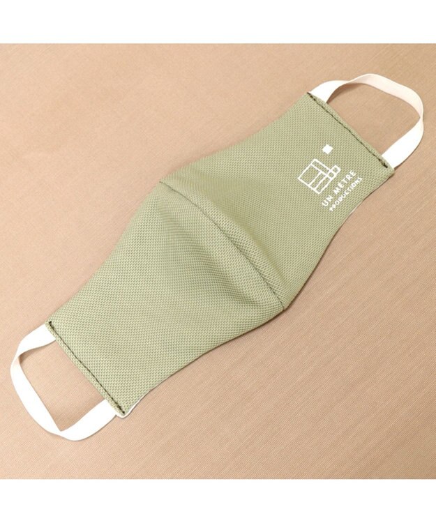 Regalo Felice 【日本製 / 呼吸がしやすい / 抗菌防臭 / 耳が痛くなりにくい】クールマスク / イージス MGR(モスグリーン)