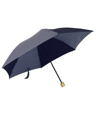 +RING 【プラスリング】数量限定 UNISEX 折傘55cm NVY-DOT T905