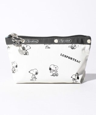 Small Sloan Cosmetic スヌーピーアンドシブリングスパターン Lesportsacファッション通販 公式通販 オンワード クローゼット